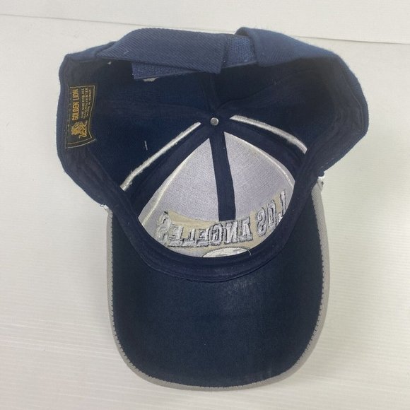 BNWT Golden Lion Los Angeles Cap Hat One Size Navy White Grey Embroidered - New - Picture 7 of 8